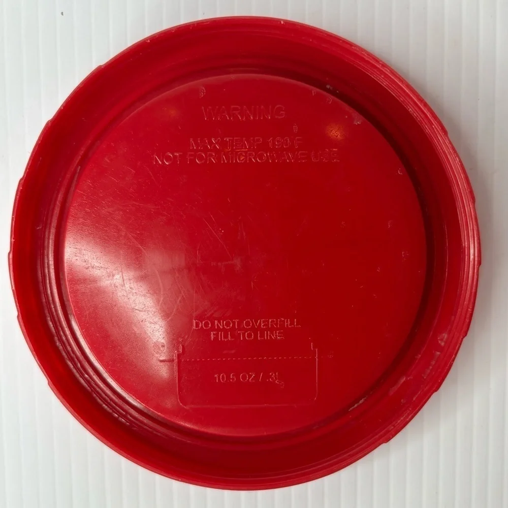 Campbell's Soup Company Thermos Red Insulated Travel Bowl 10.5 Ounce
